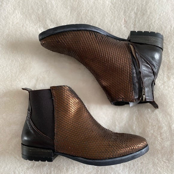 Felmini leather ankle boots | made in Portugal | size 38/7US | EUC - Picture 2 of 4